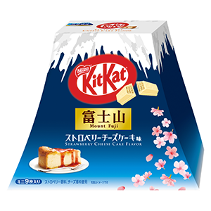 キットカット ミニ ストロベリーチーズケーキ味 富士山パック 9枚